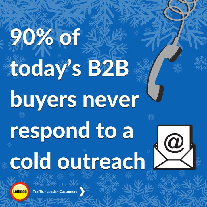 9 out of 10 business buyers ignore cold outreach. That’s…